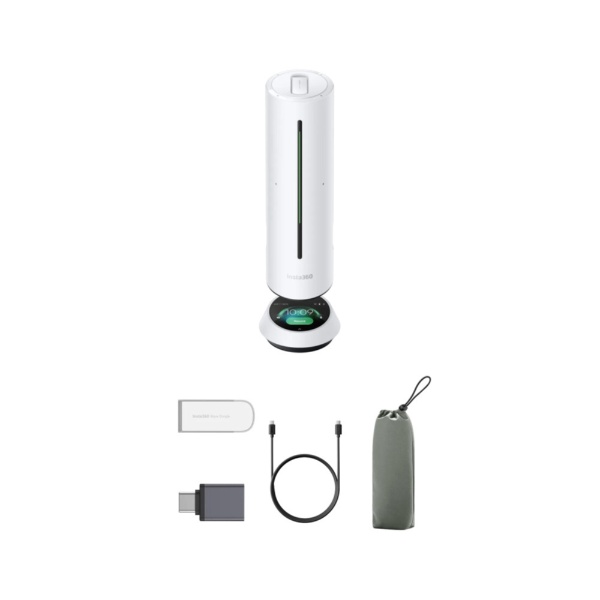 INSTA360｜インスタ360 スピーカーフォン Bluetooth＋USB-C・USB-A接続 「Wave」AI...