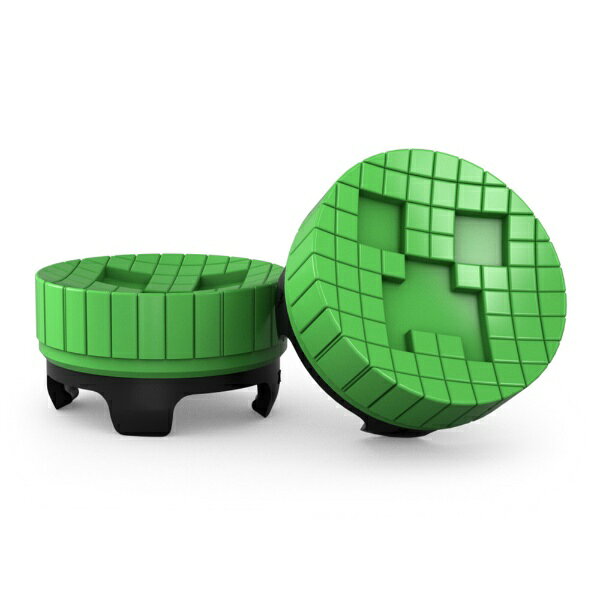 楽天ビック(ビックカメラ×楽天)のKONTROLFREEK｜コントロールフリーク サムスティック Minecraft Creeper Edition（PlayStation 5/4向け） 2200-PS5【PS5】｜アングル2