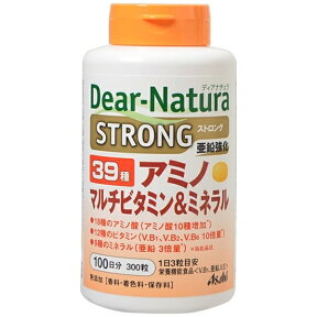 アサヒグループ食品｜Asahi Group Foods Dear-Natura（ディアナチュラ） ストロング 39種アミノマルチビタミン＆ミネラル（300粒）〔栄養補助食品〕【rb_pcp】