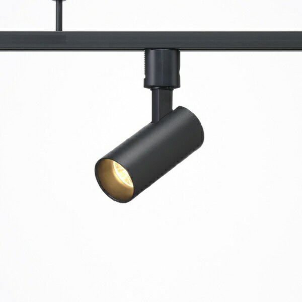 YAZAWA｜ヤザワ LEDスポットライト電球色 ブラック SPL08L01BK LED一体型 ダクトレール専用照明 明るさ約720lm [電球色 /LED]