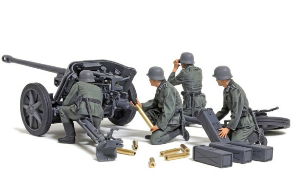 ���ߥ��TAMIYA 1/35 �ɥ��� 5cm�����ˤ Pak38