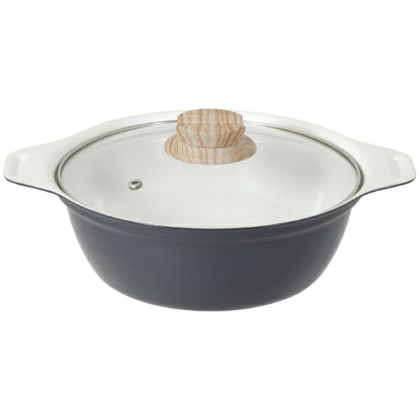 LIV PLUS�å�֥ץ饹 ����� ξ���� 20cm IH �������б� ���饹���� ����ߥå� �ӥ��ȥ�������ߥå� ���졼 NQ-0412 [IH�б�]