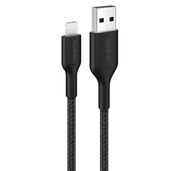 ・充電/作業スペースのニーズに合わせて、様々な長さをご用意 ・ケーブルブーツ、ストレインリリーフ、ジャケットには、95% PCR PET 編組、50% PCR TPE 素材を使用。充電性能を損なうことなく、プラスチック廃棄物を削減 ・iPhone 14 を 0% から 50% まで 45 分で急速充電可能 ・30000 回以上の折り曲げと 10000 回以上の抜き差しに耐える Belkin PCR 編組を採用 ・巻き取ると小さなポケット、ハンドバッグ、スペースに収まります ・ブラックとホワイトからお選びいただけます