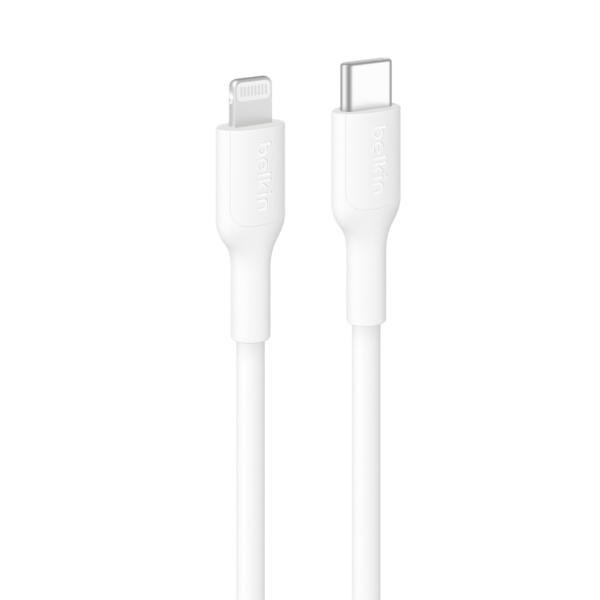 BELKIN｜ベルキン USB-C to Lightning ケーブル 1m ホワイト CAA021fq1MWH