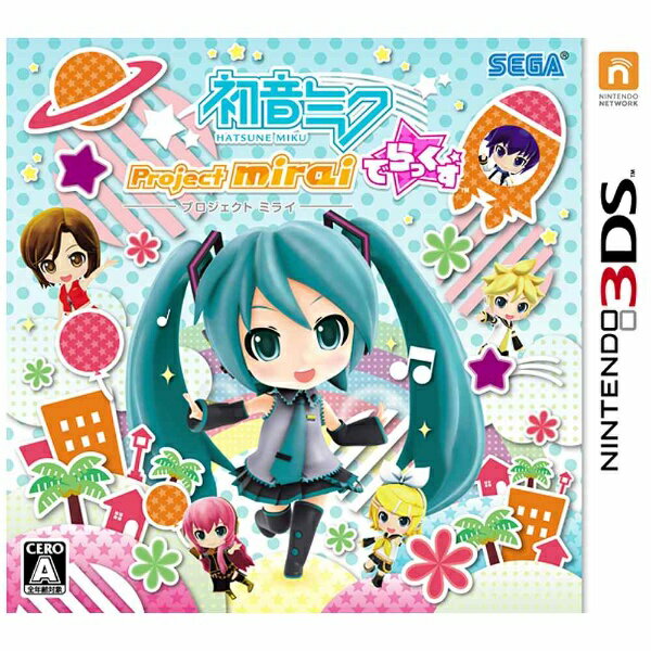 セガゲームス　SEGA　Games 初音ミク Project mirai でらっくす【3DSゲームソフト】