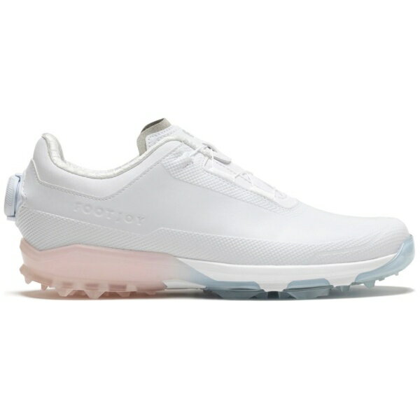 フットジョイ｜FootJoy ゴルフシューズ ドライジョイズ プロボア ホワイト×ピンク×ブルー 98245 W085 [25.5cm /幅:3E]【返品交換不可】
