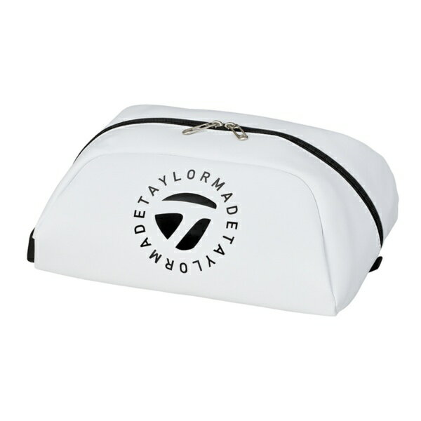 シンプルな正統派のデザインに、大きく配されたカジュアルテイストのサークルロゴが印象的なシューズケースダブルファスナーで開閉しやすく、シューズがしっかり収納可能。コーディネートしやすいデザインのアイテムです。