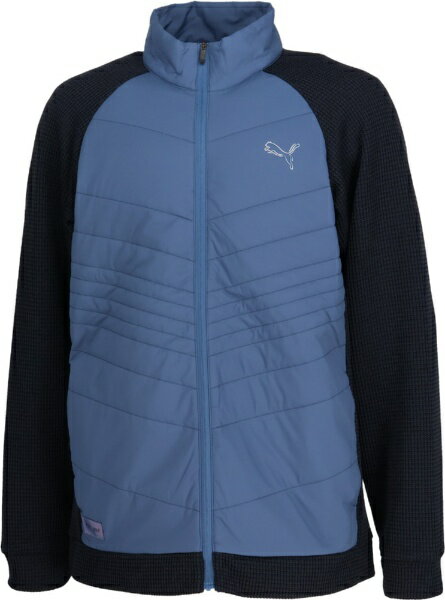 プーマ｜PUMA メンズ ゴルフ シャドウキャット ハイブリッド セーター DARK INDIGO 635764 [メンズ /Sサイズ]【返品交換不可】