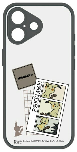 グルマンディーズ｜gourmandise iPhone 17 ケース IIIIfit プランプフレーム ポケットモンスター ミミッキュ PKE-24F