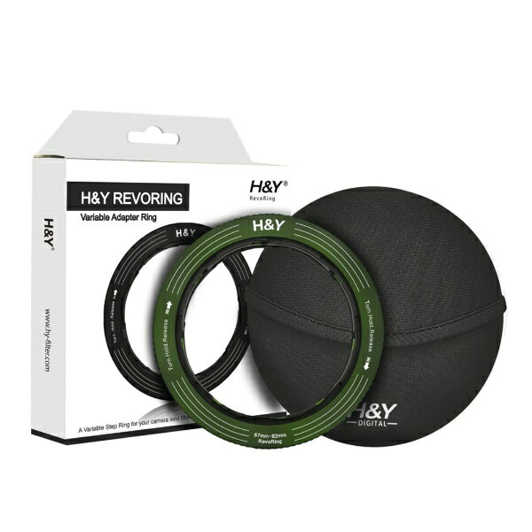 H&Y｜エイチアンドワイ REVORING 67-82mm ビンテージグリーン ビンテージグリーン RS82-G