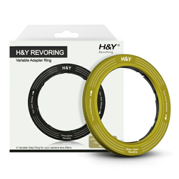 For Special Effects - H&Y｜エイチアンドワイ REVORING 52-72mm シャンパンイエロー シャンパンイエロー RS72-Y