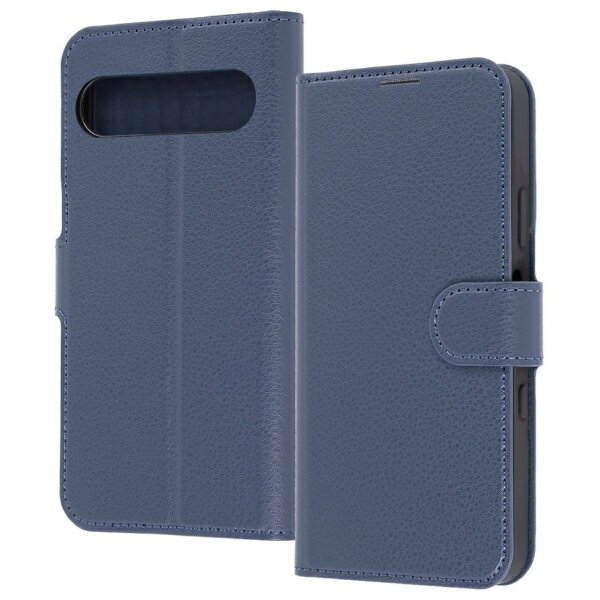 レイアウト｜rayout Xperia 10 VII / 耐衝撃 マグネットベルト シンプル 手帳型レザーケース / ダークネイビー RT-RXP10M7ELC1/DN