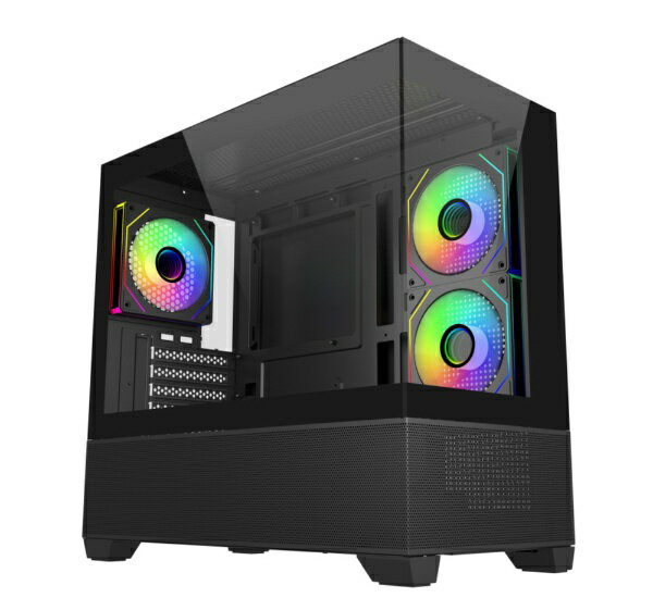 COOLER MASTER｜クーラーマスター PCケース [Micro ATX /Mini-ITX] Elite 490 ブラック E490-KHNN-S00