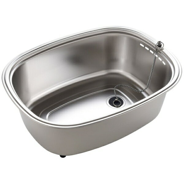 【エントリーで最大全額ポイント還元｜2/5まで】 アーネスト｜Arnest 脚付ステンレス洗い桶（中栓付き）