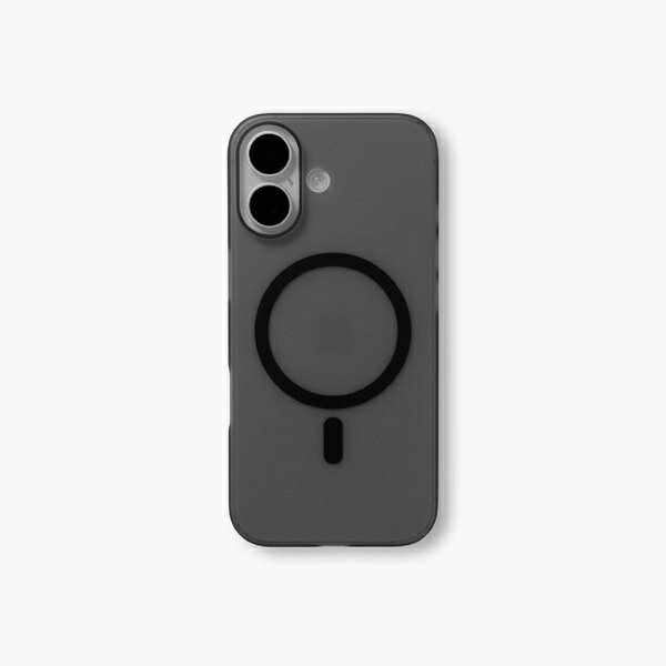 CASEFINITE｜ケースフィニット フロストエアウルトラ マグネティック iPhone 17 ケース スモークブラック FAUM1763B-RE