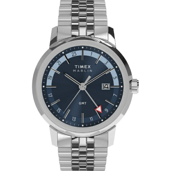TIMEX｜タイメックス マーリン クォーツ GMT [Marlin Quartz GMT] 1年保証 ブルー TW2Y47600 [正規品]