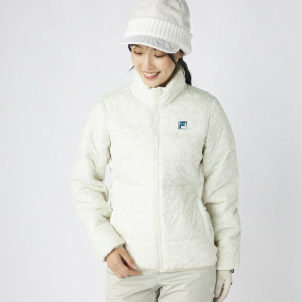 フィラゴルフ｜FILA GOLF ライトダウンジャケット オフホワイト 795264 [レディース /Mサイズ]【返品交換不可】