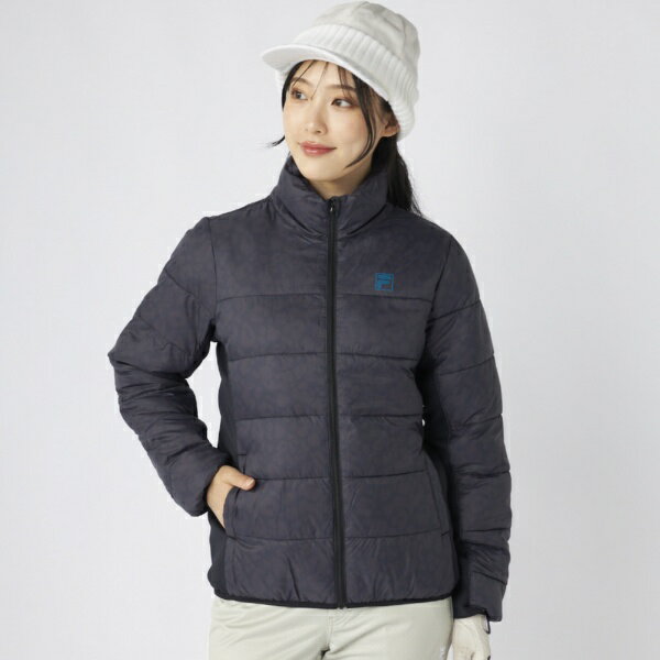 フィラゴルフ｜FILA GOLF ライトダウンジャケット ブラック 795264 [レディース /Lサイズ]【返品交換不可】