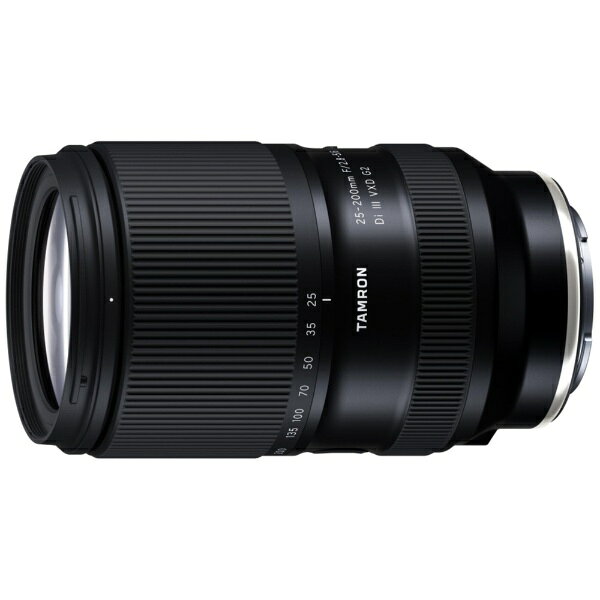 【2025年11月20日発売】 TAMRON｜タムロン カメラレンズ 25-200mm F/2.8-5.6 Di III VXD G2（Model A075S） [ソニーE /ズームレンズ]