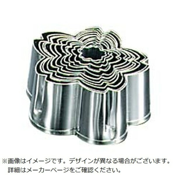 江部松商事｜EBM EBM　18−0ステンレス　パテ抜　桜　12pcsセット EBM