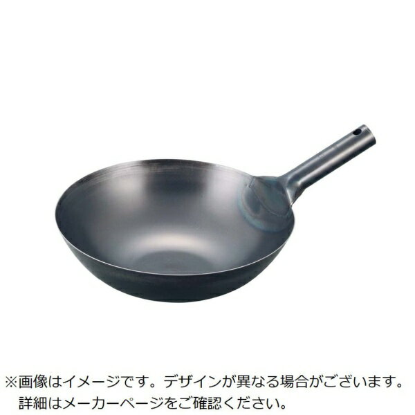 江部松商事｜EBM EBM　鉄ブルーテンパー　プレス　中華片手鍋　39cm EBM