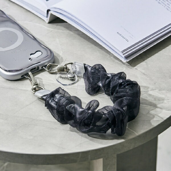HAMEE｜ハミィ iFace BeBling 2 ハンドストラップ iFace ブラック 41-186507