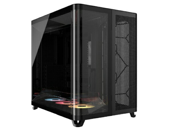 CORSAIR�å��륻�� PC������ [ATX /Micro ATX /Extended ATX /Mini-ITX] AIR 5400 RS-R ARGB Tempered Glass �֥�å� CC-9011318-WW
