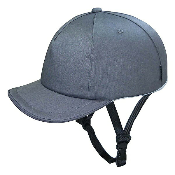 CAPTAIN STAG｜キャプテンスタッグ 自転車ヘルメット おしゃメット in CAP Verde ベルデ (M:54〜59cm未満) グレー Y-6480【返品不可】