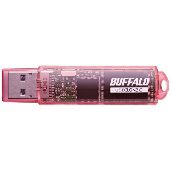 BUFFALO｜バッファロー RUF3-C32GA-PK USBメモリ ピンク [32GB /USB3.0 /USB TypeA...