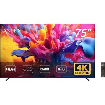 WIS｜ウィズ PCモニター AS-M75C [75型 /4K(3840×2160） /ワイド /60Hz]