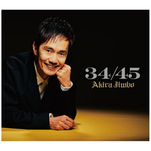 キングレコード｜KING RECORDS 神保彰/ 34/45 数量限定盤【CD】 【代金引換配送不可】