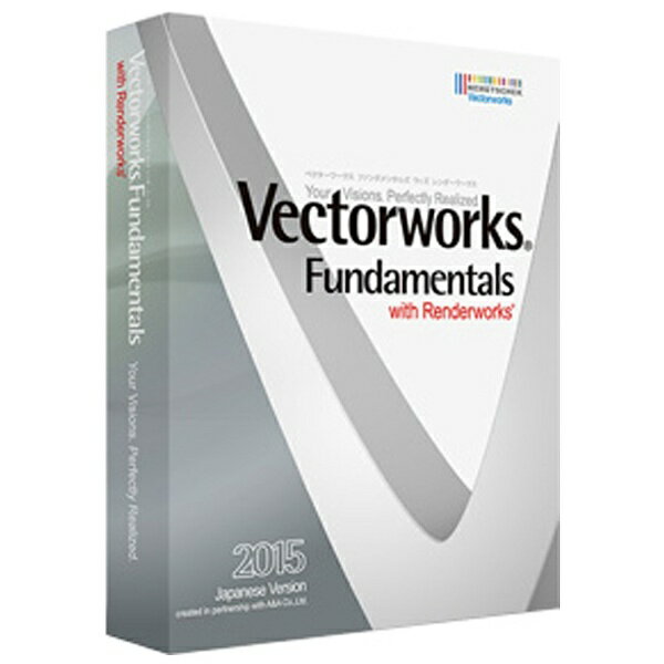A&A｜エーアンドエー 〔Win or Mac版〕 Vectorworks Fundamentals with Renderworks 2015J スタンドアロン版[VWFUNDAMENTALSWRW]