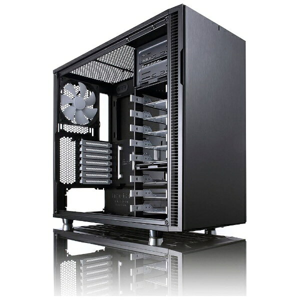 【エントリーで最大2万ポイント当たる｜2/25まで】 FRACTAL DESIGN｜フラクタルデザイン ATX／Micro ATX／Mini ITX対応ミドルタワーPCケース　Define R5 （電源なし・Black Pearl）　FD-CA-DEF-R5-BK[FDCADEFR5BK]