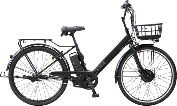 チャクル｜CHACLE 電動アシスト自転車 rafoot ラフート ブラック ATCCTY263RF [26インチ /3段変速]2025年モデル【キャンセル・返品不可】 【代金引換配送不可】