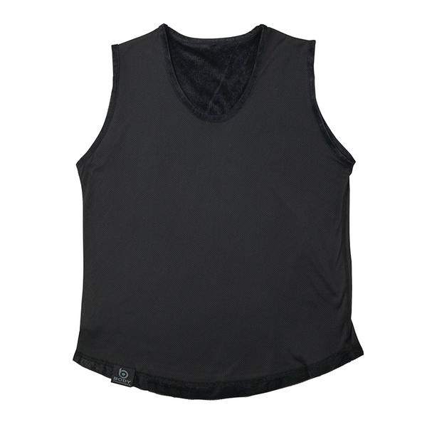 おたふく手袋｜OTAFUKU GLOVE JW-281BK-3L BT（ボディタフネス）フライウォーム リバーシブルベスト カラー：ブラック サイズ：3L