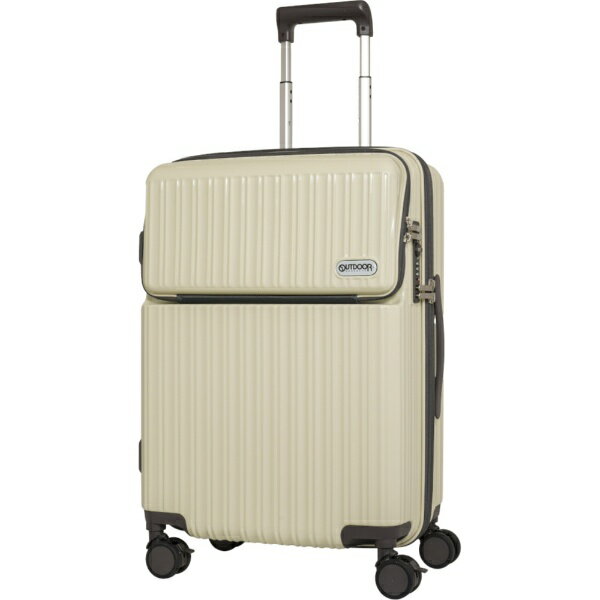 OUTDOOR PRODUCTS｜アウトドアプロダクツ スーツケース 56L（65L） 5～6泊 アイボリー OD-0890-57N-IV [TSAロック搭載]