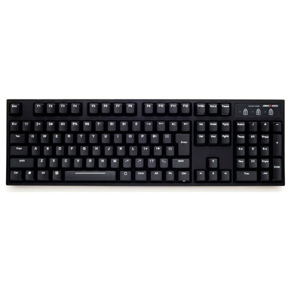 アーキス｜ARCHISS キーボード　Cherry MX 茶軸 ARCHISS ProgresTouch RETRO 黒 AS-KBPD08/TBKN [PS/2・USB /有線]【rb_ keyboard_cpn】