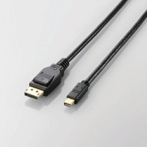 エレコム｜ELECOM 映像変換ケーブル ブラック CAC-DPM1215BK DisplayPort⇔miniDisplayPort /1.5m 【rb_ cable_cpn】