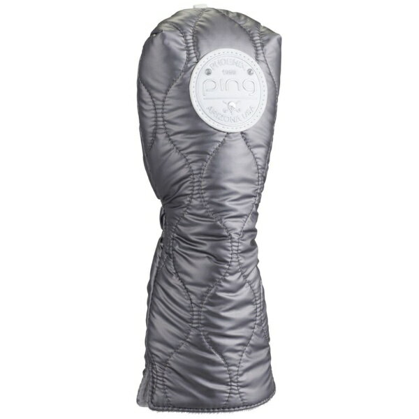 ”映える”軽量パフィーシリーズのヘッドカバー光沢感のあるPU素材が”映える”ヘッドカバー。ラインストーンがポイントのワッペンでpingロゴを表現し、スポーティー感を抑えた上品なデザイン。・柔らかい生地感のミトン型ヘッドカバーで、着脱しやすい。・”F”のタグ付き。・軽量で高級感のあるシャイニーなPU素材を使用。