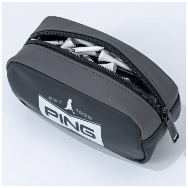 ピン｜PING GB-U2609 ソフトPUポーチ ブラック 39062 [W15×H-8×D7cm /約50g]