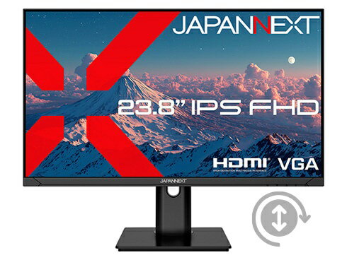 【エントリーで最大全額ポイント還元｜3/11まで】 JAPANNEXT｜ジャパンネクスト PCモニター JN-IPS238F-HSP [23.8型 /フルHD(1920×1080) /ワイド /75Hz]