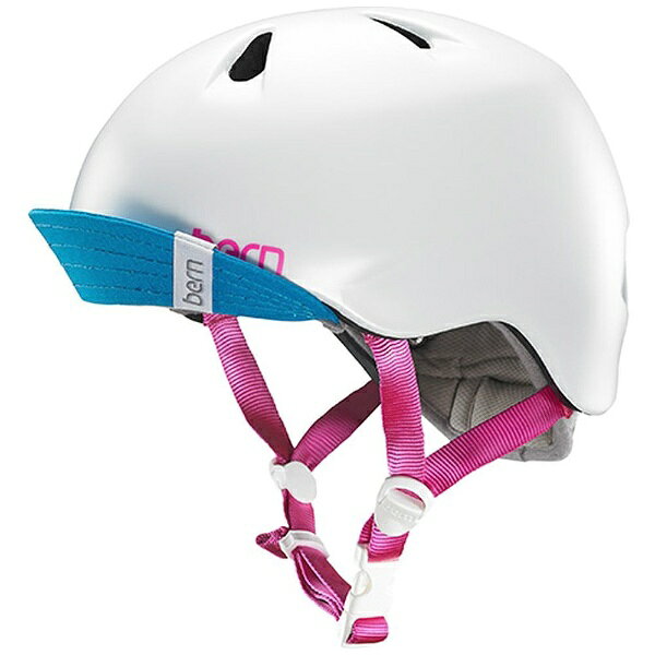 BERN｜バーン 子供用ヘルメット NINA ALL SEASON （Satin White/ XS-Sサイズ：48〜51.5cm） BE-VJGSWTV-11