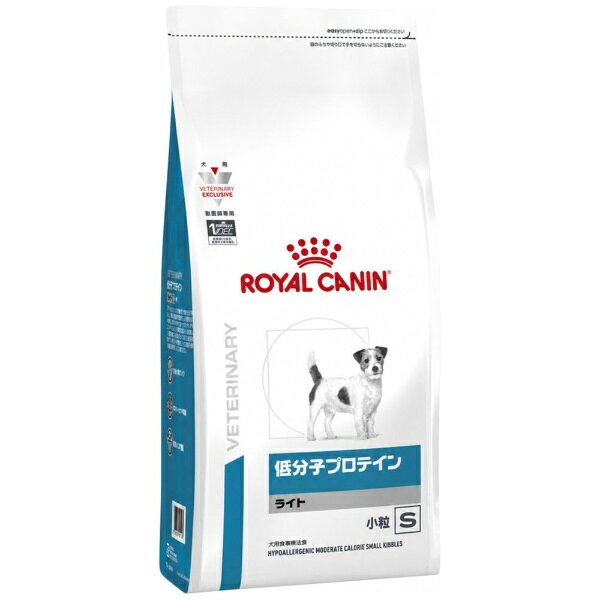 犬用 低分子プロテイン ライト 小粒は、食物アレルギーによる皮膚症状および消化器症状を呈する犬に給与することを目的として、特別に調製された食事療法食です。この食事は、食物アレルギーの原因となりにくい加水分解したタンパク源を使用しています。さらに、体重過多に配慮してカロリー密度を調整しています。※低分子プロテインと比較し、カロリーを約9%減。