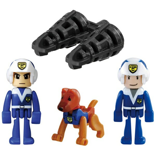 タカラトミー｜TAKARA TOMY トミカハイパーシリーズ ハイパーブルーポリス HBP隊員＆HBP武器セットB