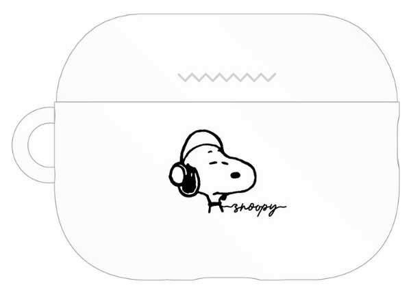 グルマンディーズ｜gourmandise AirPods Pro3対応ソフトケース　ピーナッツ スヌーピー SNGG-205A