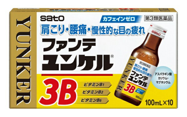 【第3類医薬品】ファンテユンケル3B（100mL×10本）佐藤製薬｜sato