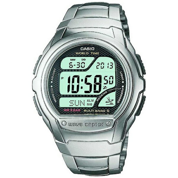【国内正規品】 CASIO｜カシオ ［電波時計］ウェーブセプター（wave ceptor）　WV-5 ...