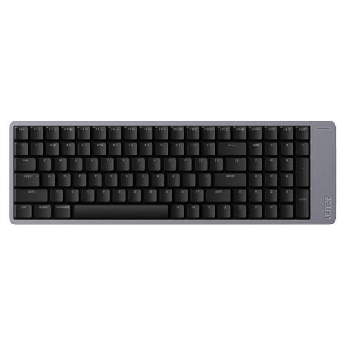 スタイリッシュで美しい超薄型ボディ の ロープロファイルメカニカルキーボード右側面タッチセンサー搭載VIA対応で自在にキーマッピング設定可能［layout］96％［キー数］100キー［キースイッチ］Pulse(Tactiler）■CNC加工...