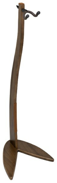 木製ギター用スタンド ウォルナットSize： 約 1065（H） x 340（W） x 340（D） mmWeight： 約 1.6 Kg耐荷重： 約 6 Kg組み立て式（組み立て用工具付属）※ ラッカー塗装には対応しておりません。※ 木目、重量、 サイズに若干の個体差がございます。※ ギターは付属しません。組み立て時のご注意台座と支柱の差し込み部分がタイトな作りとなっております。少しずつ差し込み、ある程度はまったら台座の裏側からネジ2 本を取り付け、2 本のネジを均等に締めてしっかりと固定してください。
