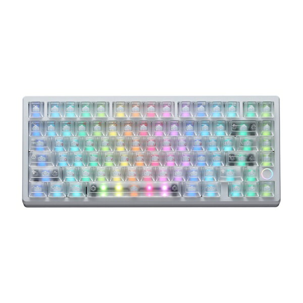 Everglide｜エバーグライド ゲーミングキーボード(ラピッドトリガー対応) Su75 Pro(英語配列) ホワイト EV-SU75PRO-WH [有線 /英語配列 /磁気スイッチ]